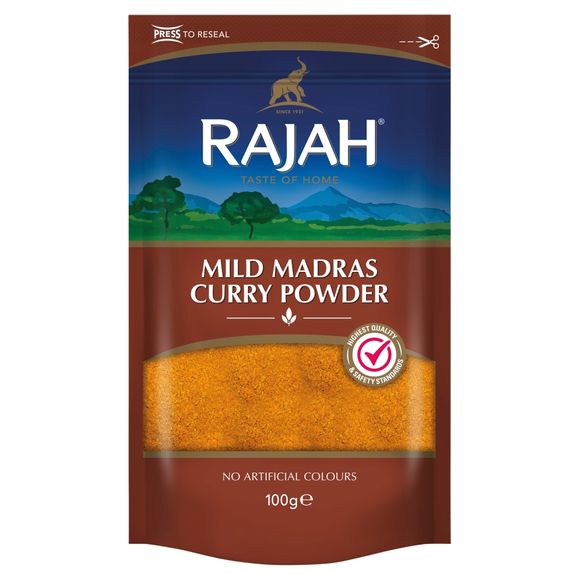 Rajah Mild Madras Curry Powder 100g